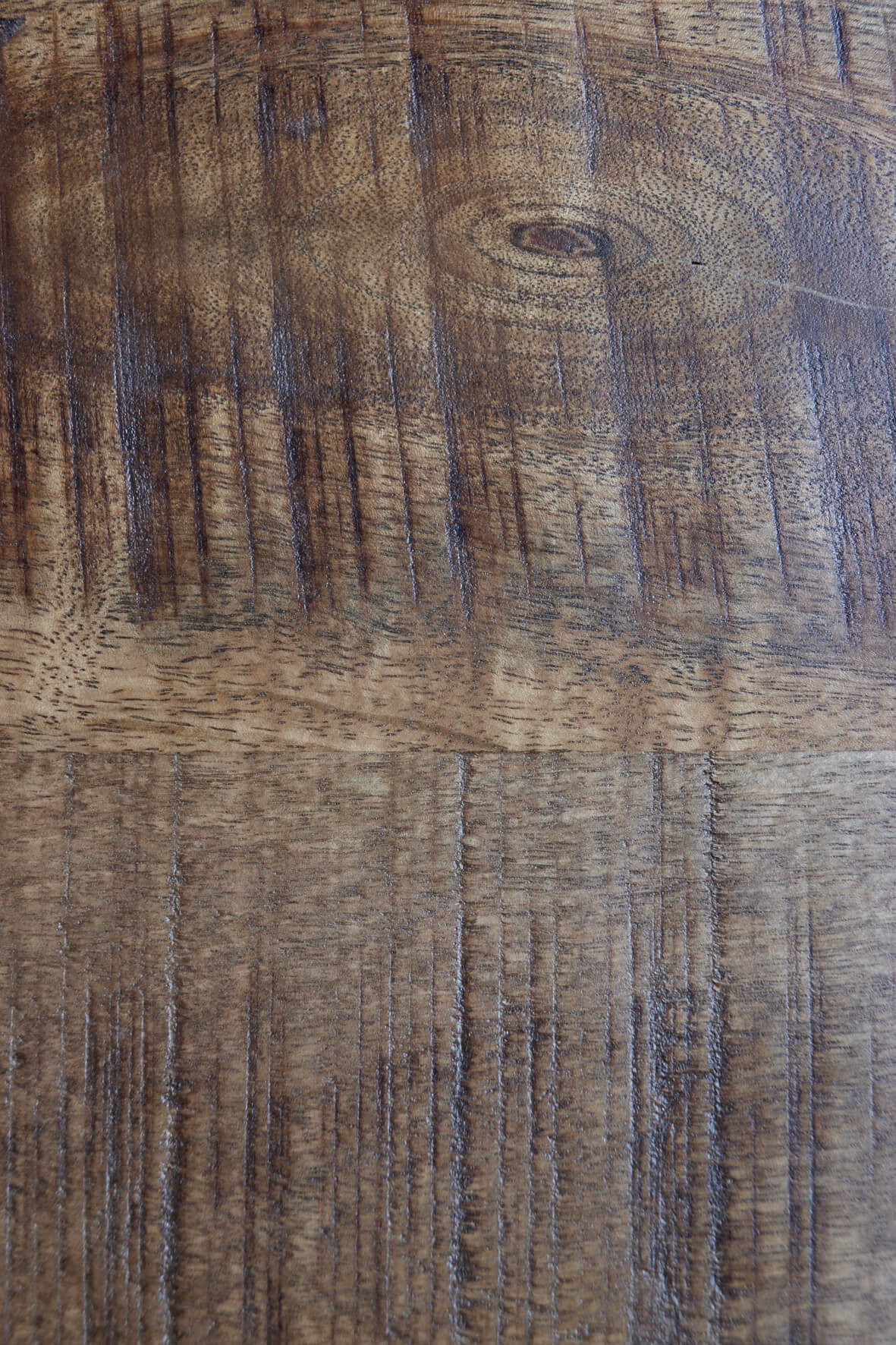 Industrial Sideboard with Cupboards and Drawers - Matt Black wood detail