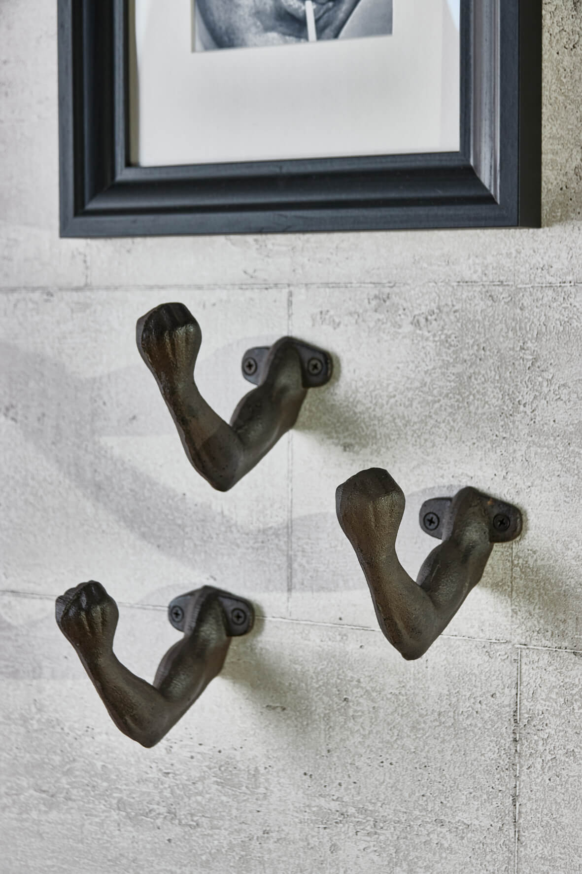 Iron Arm Hooks - Set of 3