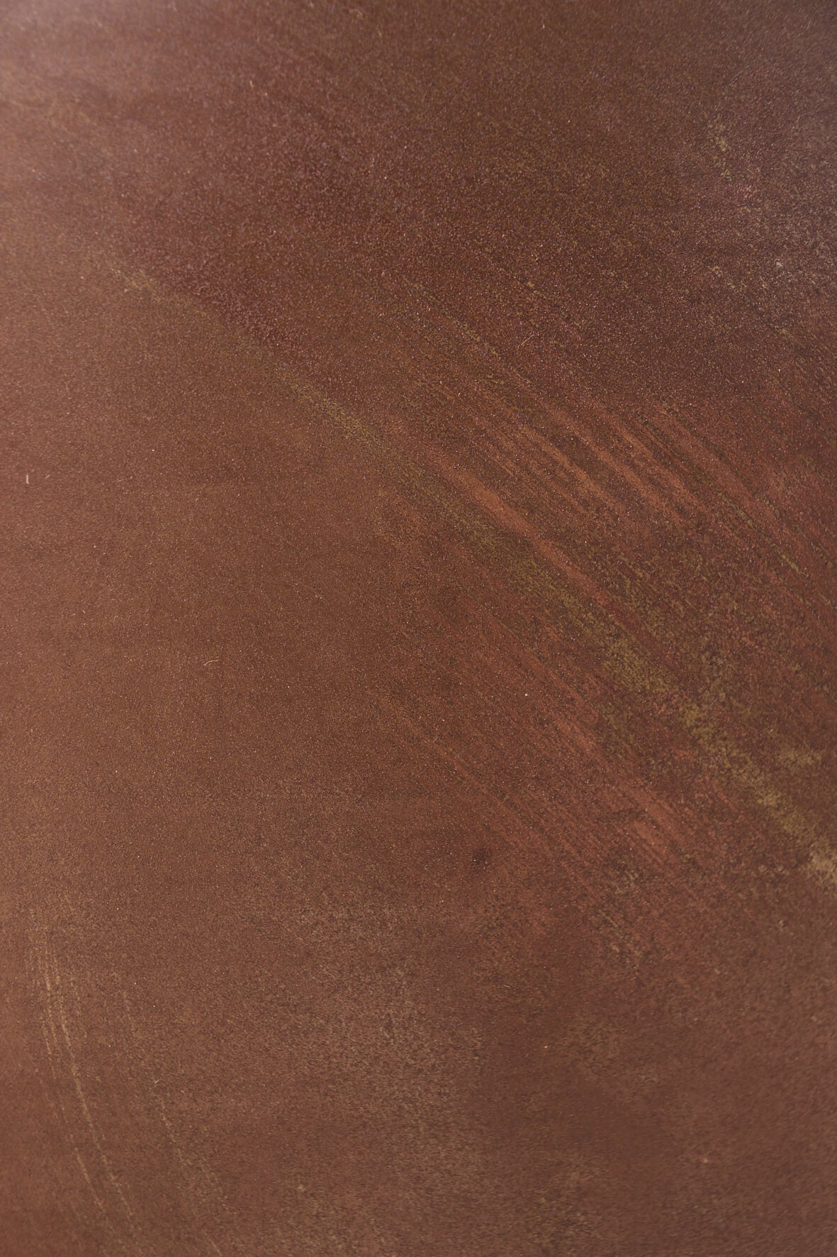 Rusty Iron Globe Planter - finish