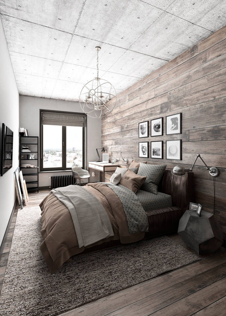 5 Elements of an Industrial Inspired Bedroom