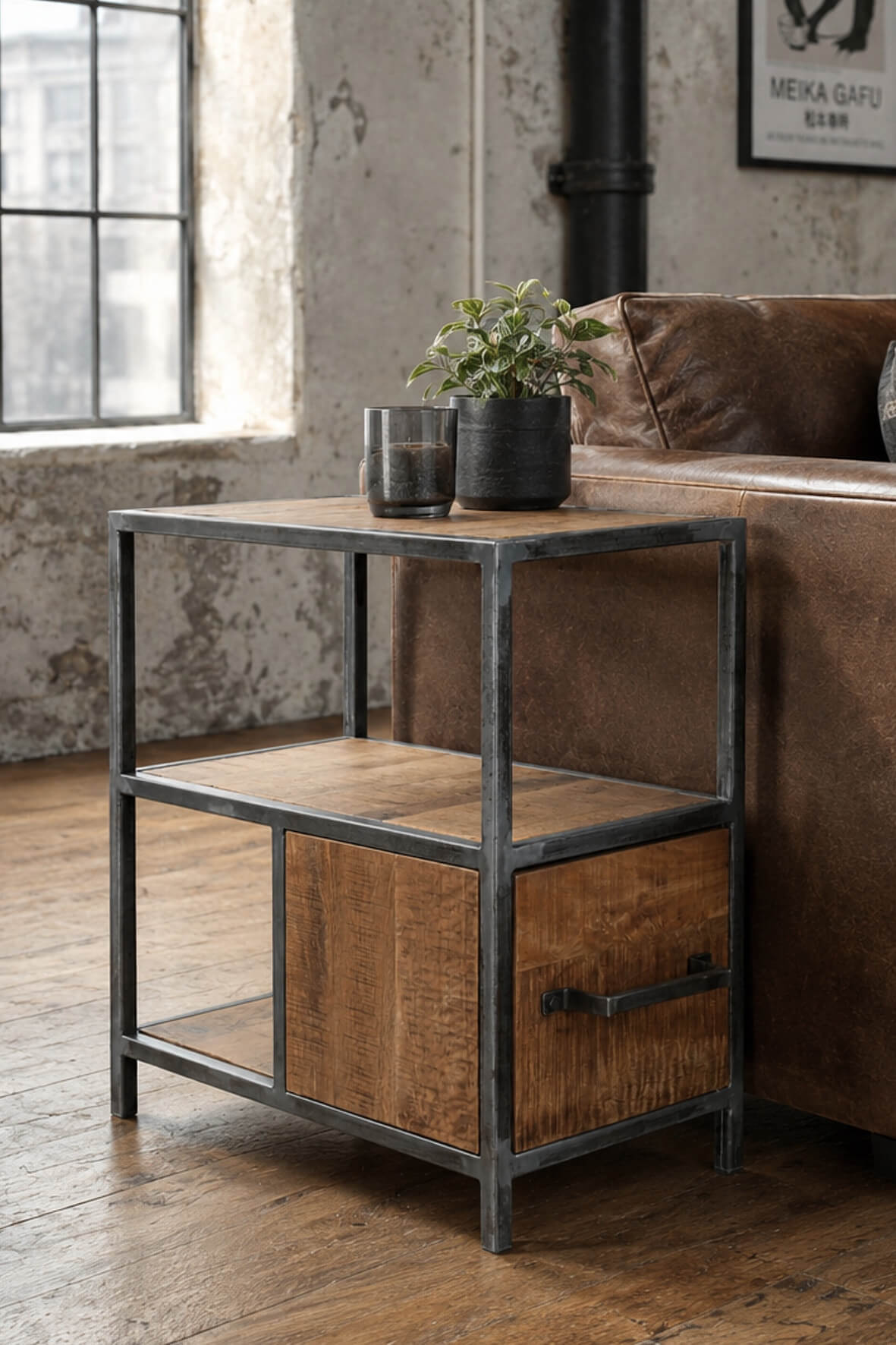 How to Choose an Industrial Side Table That Fits Your Space