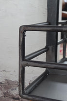 Industrial Portrait Mirror - Distressed