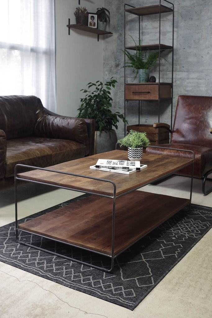 Industrial Rebar Coffee Table