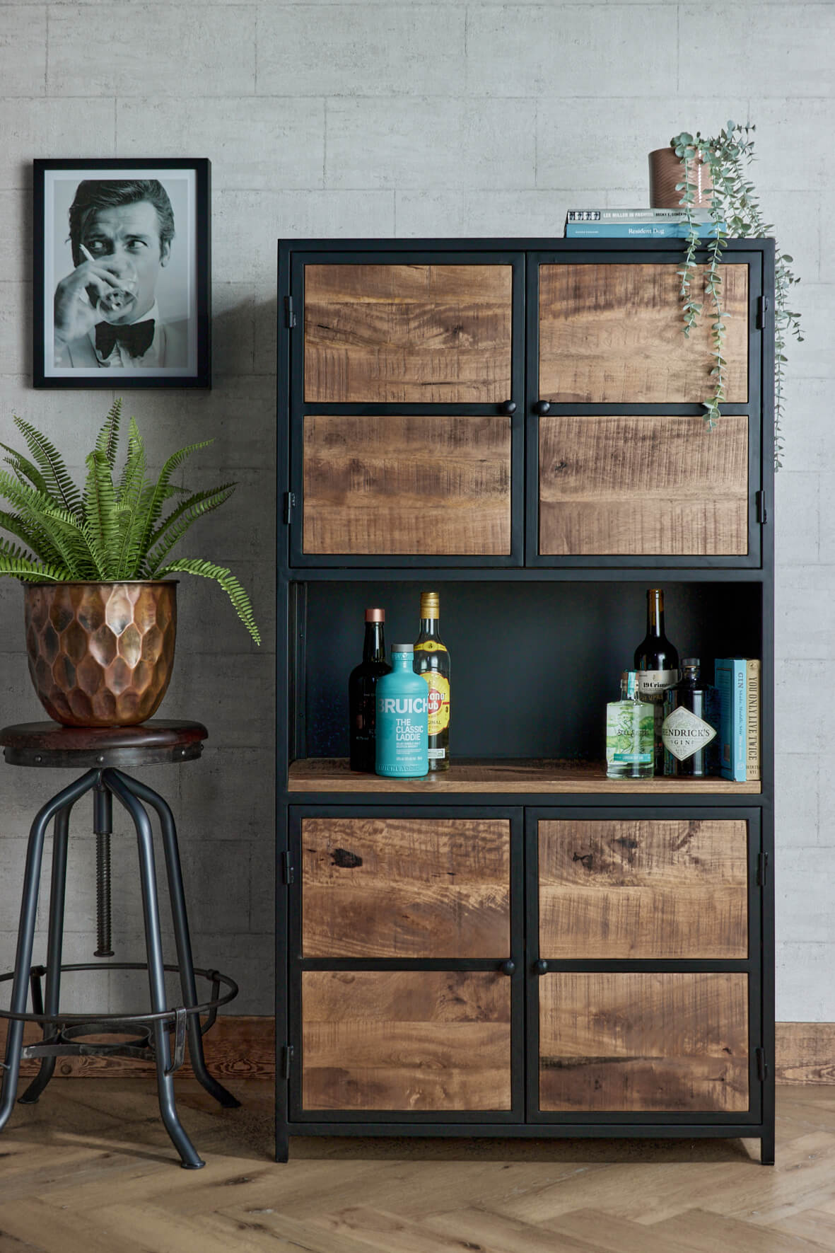 Industrial Drinks Cabinet