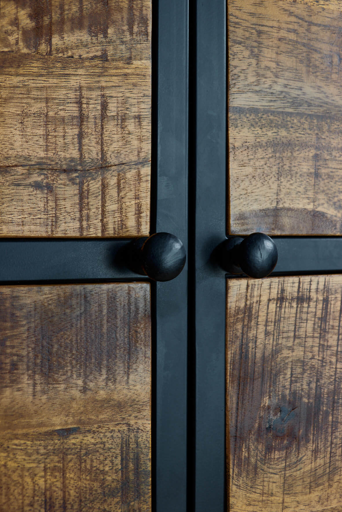 Industrial Drinks Cabinet door knobs