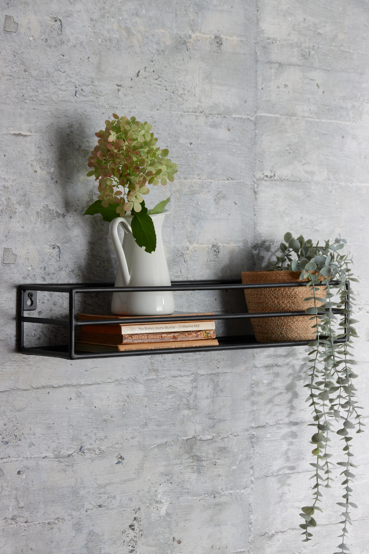 Matt Black Display Shelf