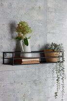 Matt Black Display Shelf
