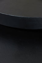 Nesting Cast Metal Side Tables - Matt Black Detail 2