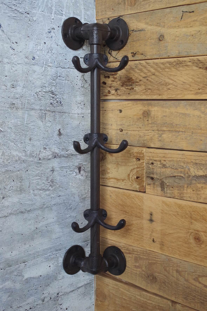 Gas Pipe Corner Coat Hook