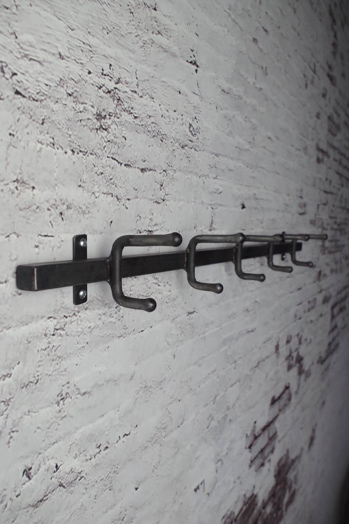 Distressing Rails Industrial Hook Rail Distressed | Vincent and Barn