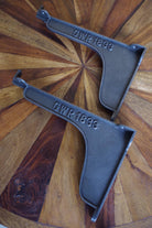 Industrial Railway Shelf Brackets - Pair