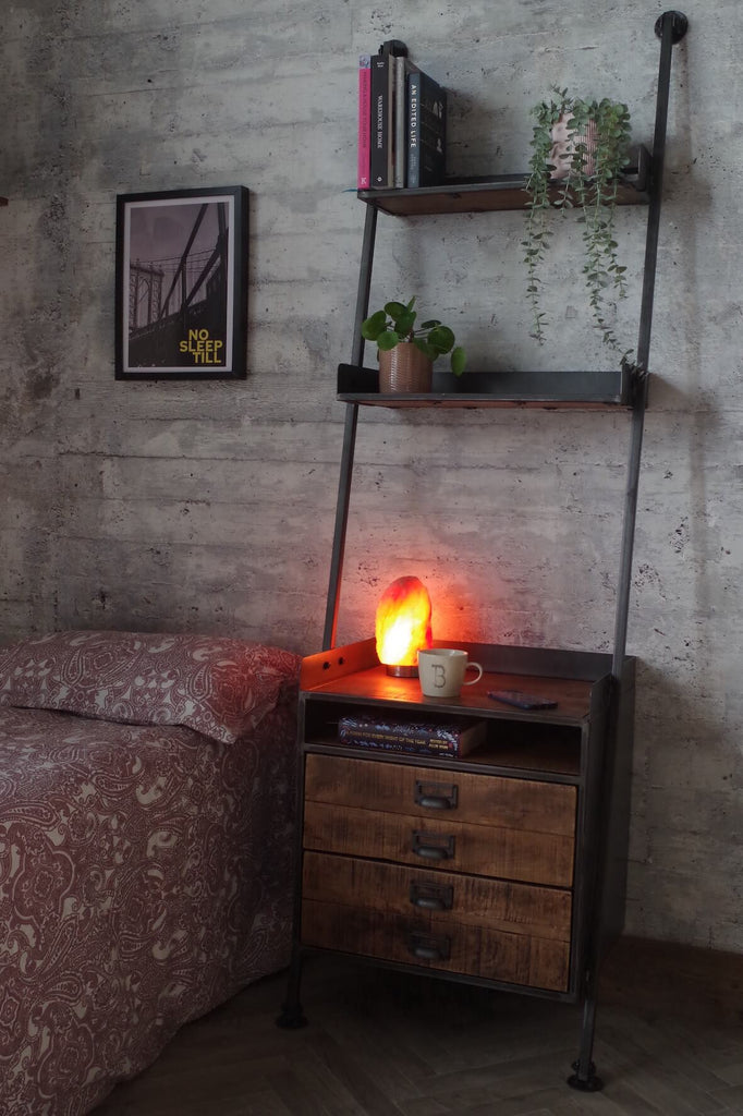 Rustic Saw Cut Ladder Drawers